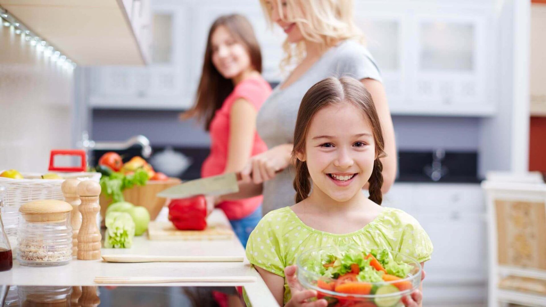 Como estimular uma dieta infantil saudável incluindo verduras e legumes